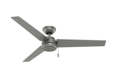 Hunter Cassius - 52" Ceiling Fan in Matte Silver