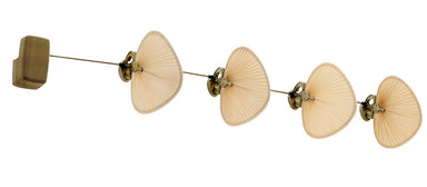 Fanimation - FP780AB-P1-4 - 22" Ceiling Fan - Punkah - Antique Brass