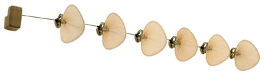 Fanimation - FP780AB-P1-6 - 22" Ceiling Fan - Punkah - Antique Brass