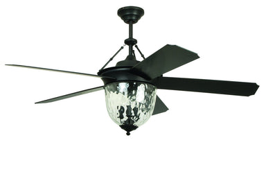 Craftmade - CAV52ABZ5LK - 52" Ceiling Fan with Blades Included - Cavalier - Aged Bronze Brushed