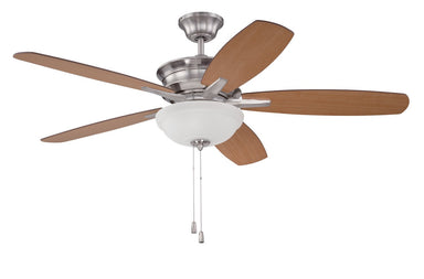 Craftmade - PNB52BNK5 - 52" Ceiling Fan with Blades Included - Penbrooke - Brushed Polished Nickel