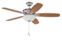 Craftmade - PNB52BNK5 - 52" Ceiling Fan with Blades Included - Penbrooke - Brushed Polished Nickel