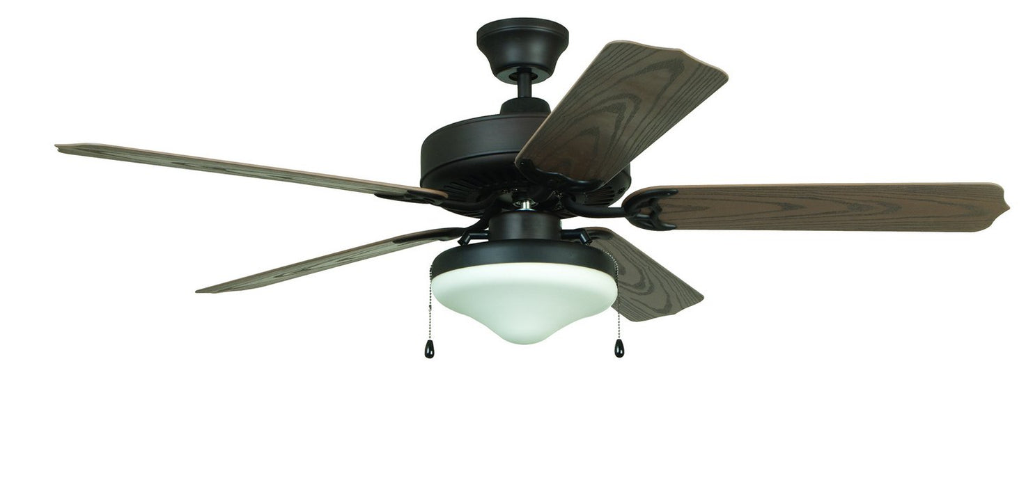 Craftmade END52ABZ5C 52" Ceiling Fan with Blades Included - All-Weather in Aged Bronze