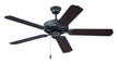 Craftmade END52ESP5X 52" Ceiling Fan with Blades Included - All-Weather in Espresso