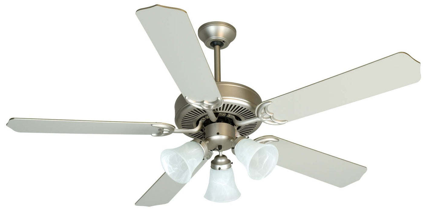 Craftmade - K10422 - 52" Ceiling Fan Motor with Blades Included - Pro Builder 205 - Brushed Satin Nickel