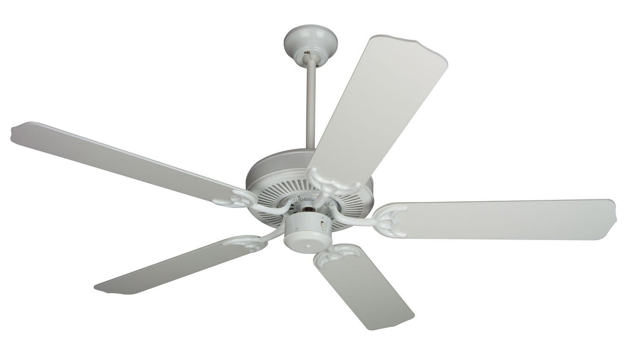 Craftmade - K10621 - 52" Ceiling Fan Motor with Blades Included - Pro Builder - White