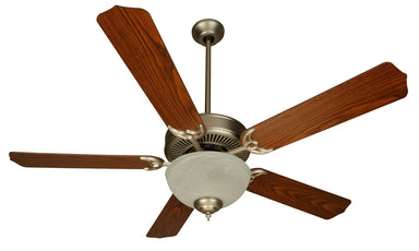 Craftmade - K10623 - 52" Ceiling Fan Motor with Blades Included - Pro Builder 201 - Brushed Satin Nickel