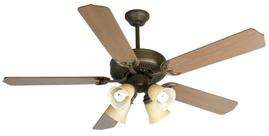 Craftmade - K10633 - 52" Ceiling Fan Motor with Blades Included - Pro Builder 204 - Aged Bronze Textured