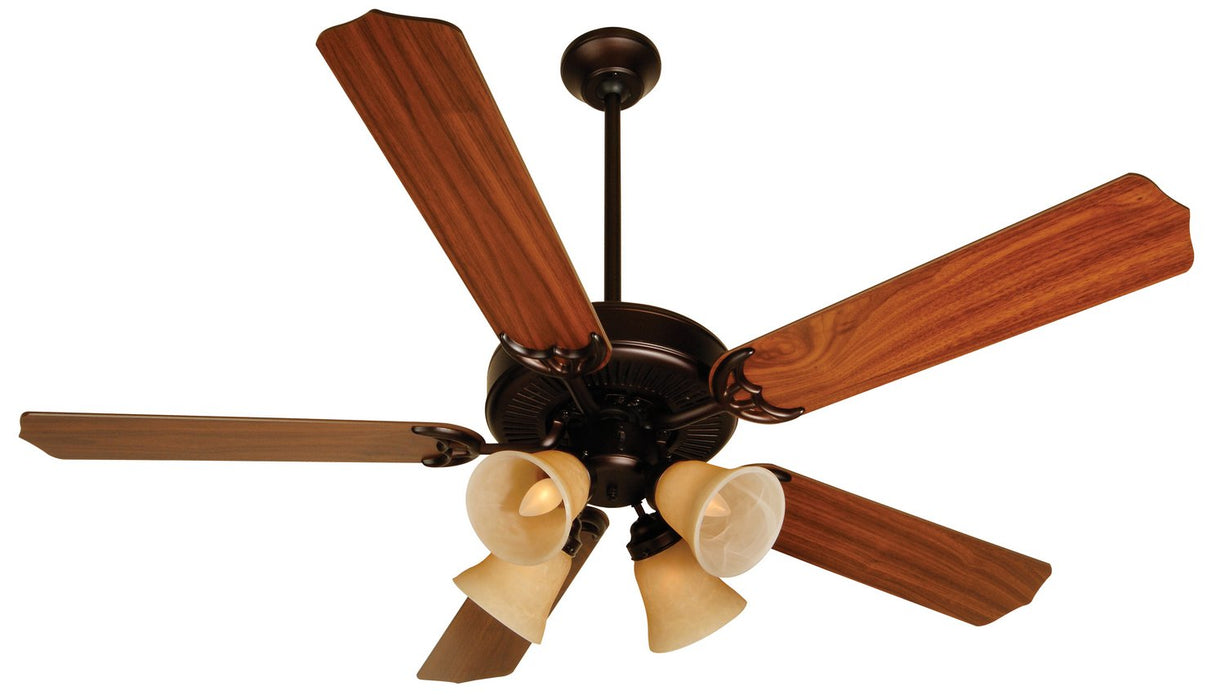 Craftmade - K10635 - 52" Ceiling Fan Motor with Blades Included - Pro Builder 204 - Oiled Bronze