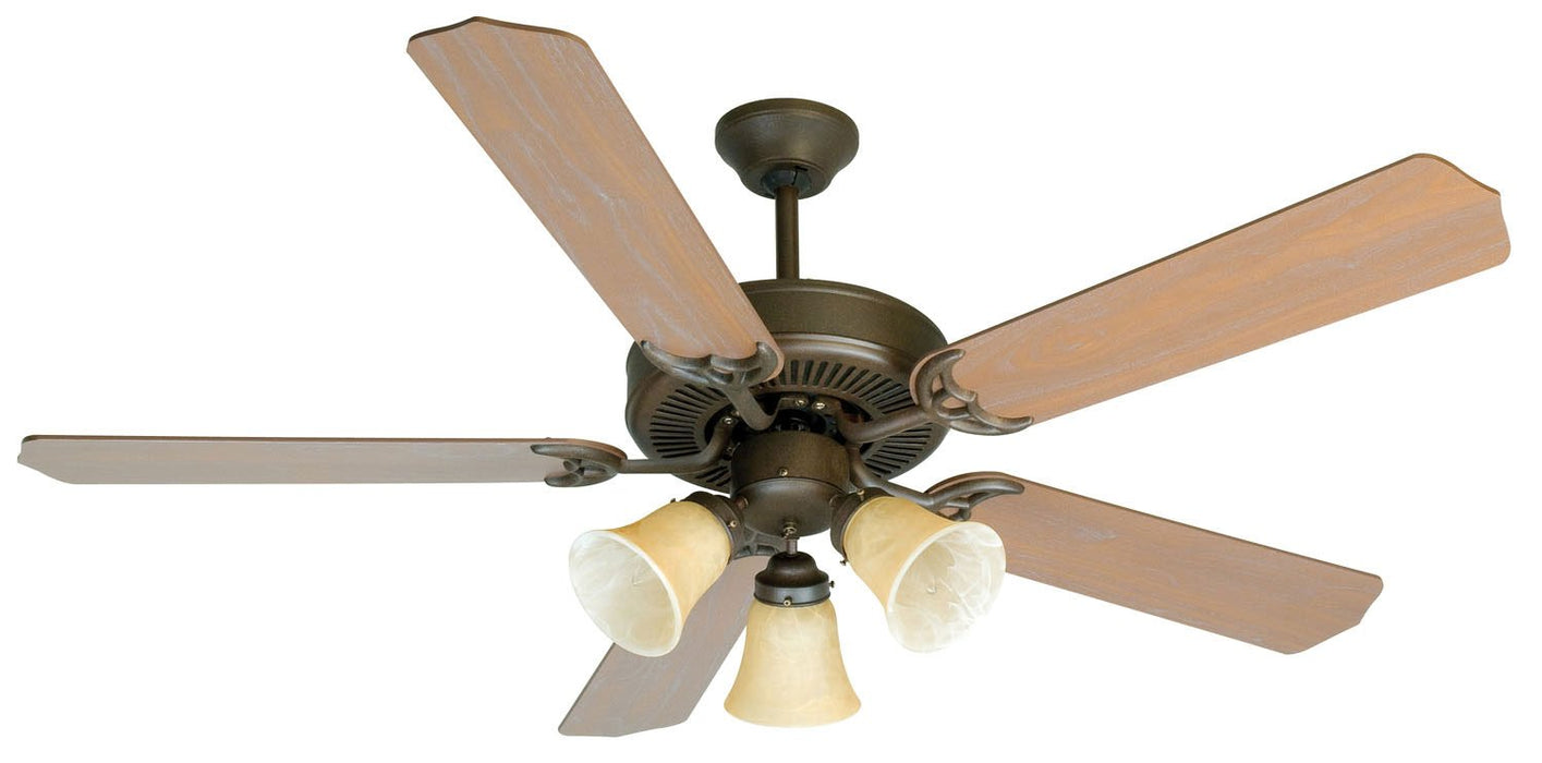 Craftmade - K10639 - 52" Ceiling Fan Motor with Blades Included - Pro Builder 206 - Aged Bronze Textured