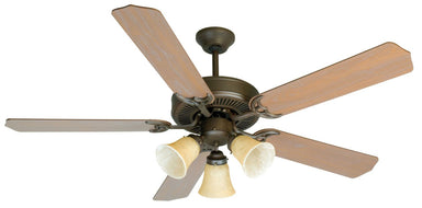 Craftmade - K10639 - 52" Ceiling Fan Motor with Blades Included - Pro Builder 206 - Aged Bronze Textured