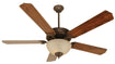 Craftmade - K10647 - 52" Ceiling Fan Motor with Blades Included - Pro Builder 208 - Aged Bronze Textured