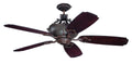 Craftmade - K11061 - 52" Ceiling Fan Motor with Blades Included - Wellington XL - Aged Bronze Textured