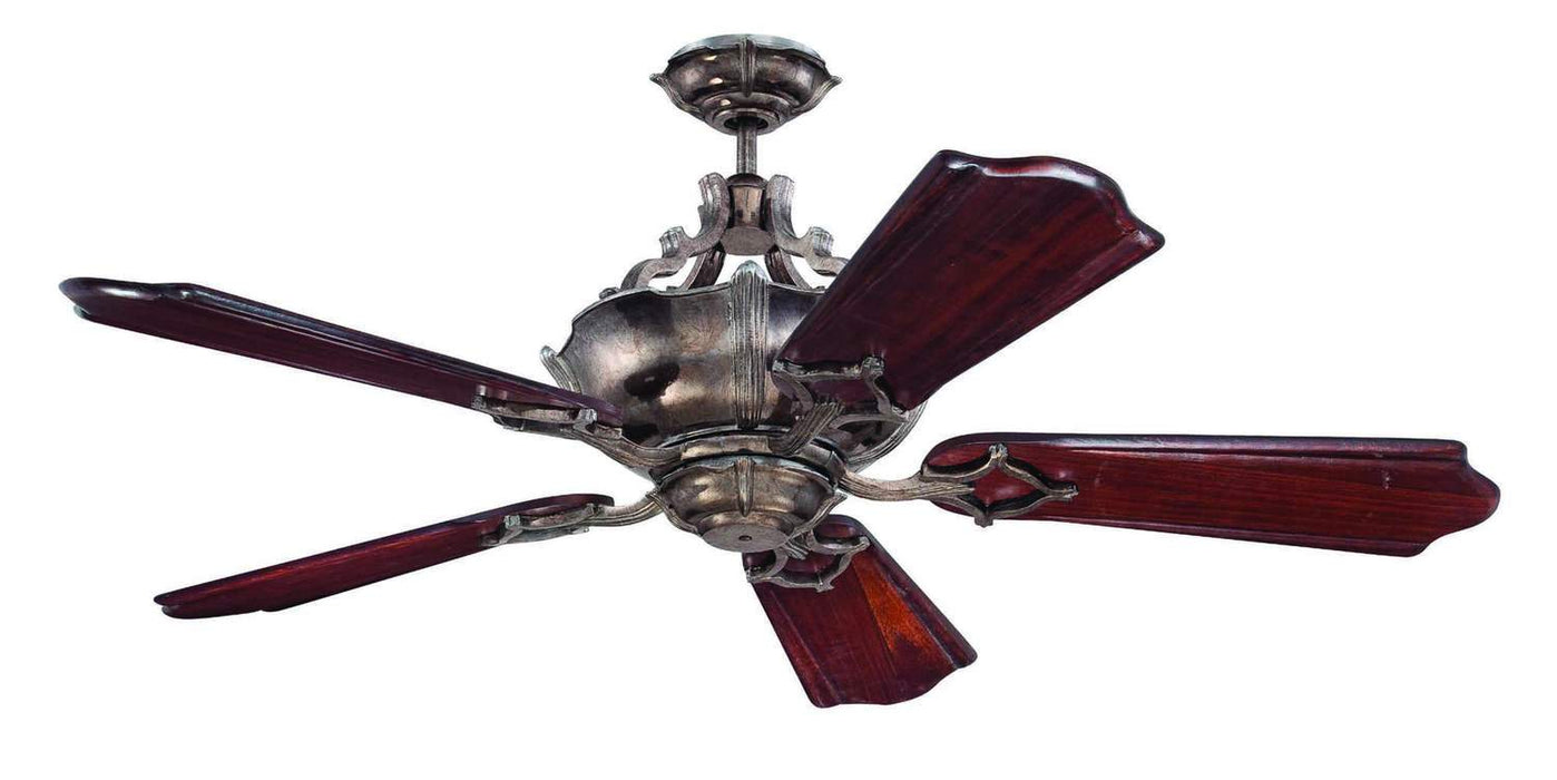 Craftmade - K11063 - 52" Ceiling Fan Motor with Blades Included - Wellington XL - Tarnished Silver