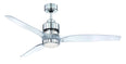 Craftmade - K11067 - 52" Ceiling Fan Motor with Blades Included - Sonnet - Chrome