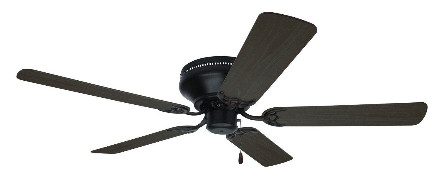 Craftmade - PFC52OB - 52" Ceiling Fan - Blades Sold Separately - Pro Contemporary Flushmount - Oiled Bronze