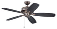 Craftmade Yorktown YOR52LB5 52" Ceiling Fan with Blades Included in Legacy Brass