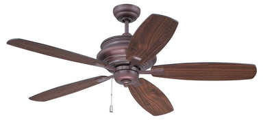 Craftmade Yorktown YOR52OB5 52" Ceiling Fan with Blades Included in Oiled Bronze