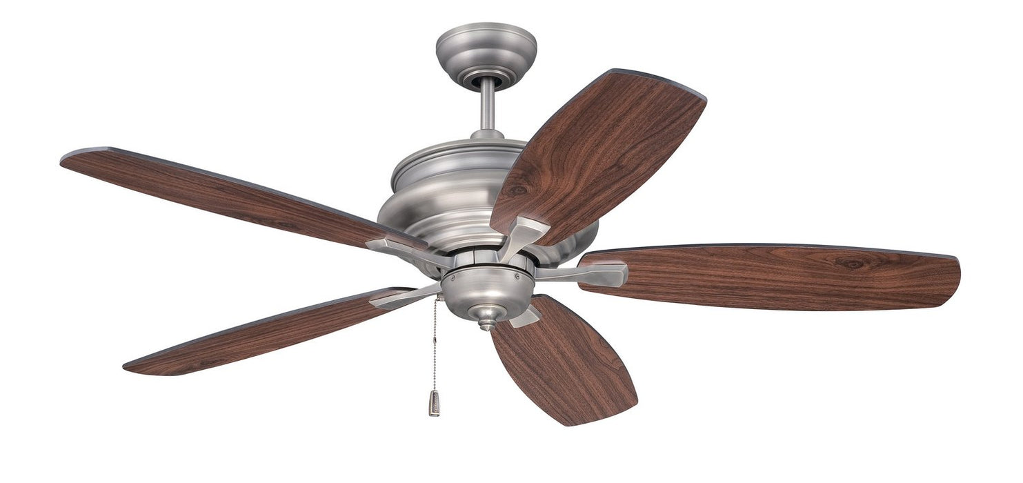 Craftmade YOR52AN5 52" Ceiling Fan with Blades Included - Yorktown in Pewter