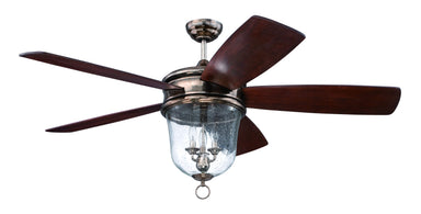 Craftmade - FB60TS5 - 60" Ceiling Fan with Blades Included - Fredericksburg - Tarnished Silver