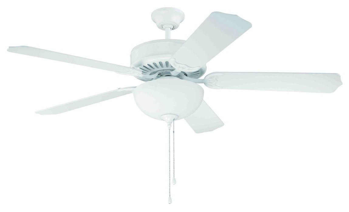 Craftmade - K10048 - 52" Ceiling Fan Motor with Blades Included - Pro Builder 201 - White