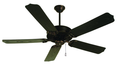 Craftmade - K10442 - 52" Ceiling Fan Motor with Blades Included - Porch Fan - Oiled Bronze