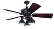 Craftmade - K11066 - 54" Ceiling Fan Motor with Blades Included - Timarron - Aged Bronze Brushed