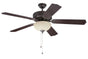 Craftmade - K11104 - 52" Ceiling Fan Motor with Blades Included - Pro Builder 202 - Aged Bronze Textured