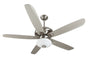 Craftmade - K11159 - 56" Ceiling Fan Motor with Blades Included - Zena - Stainless Steel