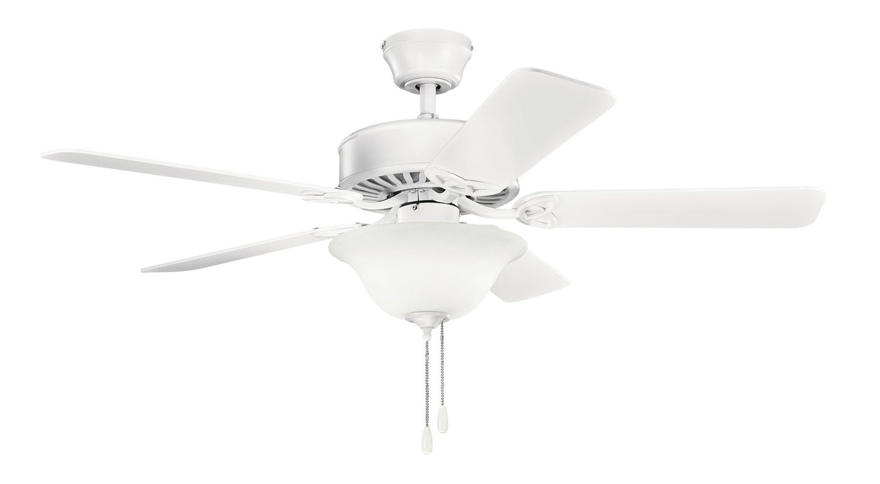 Kichler - 330110MWH - 50``Ceiling Fan - Renew Select - Matte White