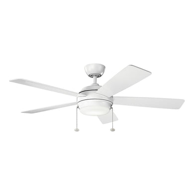 Kichler - 330174MWH - 52``Ceiling Fan - Starkk - Matte White