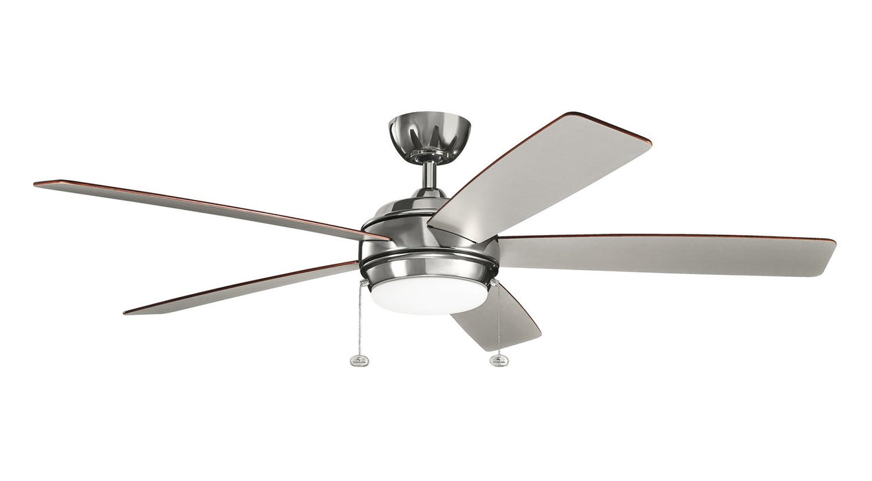 Kichler - 330180PN - 60``Ceiling Fan - Starkk - Polished Nickel