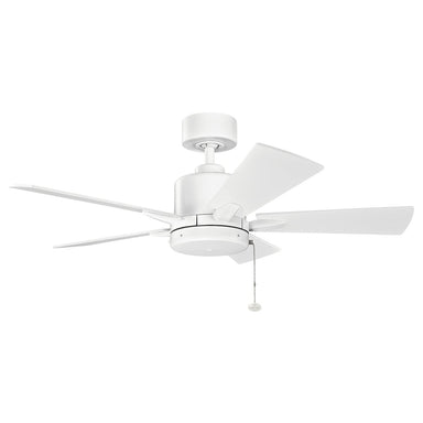 Kichler - 330241MWH - 42``Ceiling Fan - Bowen - Matte White