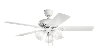 Kichler - 339400MWH - 52``Ceiling Fan - Sutter Place Premier - Matte White