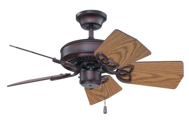 Craftmade - K11243 - 30" Ceiling Fan Motor with Blades Included - Piccolo - Oiled Bronze