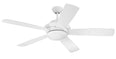 Craftmade - TMP52W5 - 52" Ceiling Fan w/Blades and Light Kit - Tempo - White