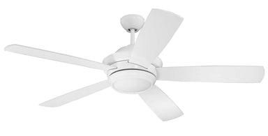 Craftmade Tempo TMP52W5 52" Ceiling Fan w/Blades and Light Kit in White