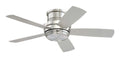 Craftmade - TMPH44BNK5 - 44" Ceiling Fan w/Blades and Light Kit - Tempo Hugger - Brushed Polished Nickel