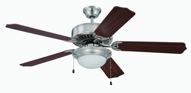 Craftmade - K11207 - 52" Ceiling Fan Motor with Blades Included - Pro Builder 209 - Brushed Polished Nickel