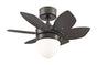 Westinghouse 7222900 24" Origami in Espresso with Reversible Applewood and Espresso Blades Indoor Rated Ceiling Fan