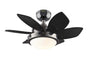 Westinghouse 7224300 24" Quince in Gun Metal with Reversible Black and Graphite Blades Indoor Rated Ceiling Fan