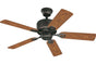 Westinghouse 7234500 44" Bayside in Oil Rubbed Bronze with Dark Cherry Blades Wet Rated Outdoor Ceiling Fan