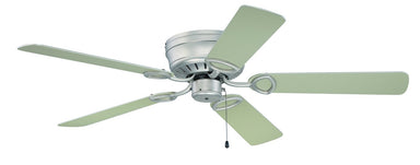 Craftmade - K10197 - 52" Ceiling Fan Motor with Blades Included - Pro Universal Hugger - Brushed Satin Nickel