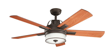 Kichler - 300024OZ - 52``Ceiling Fan - Lacey II - Olde Bronze