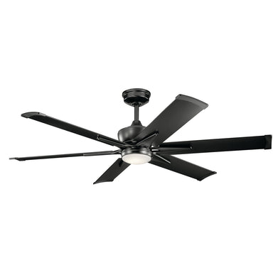 Kichler - 300300SBK - 60``Ceiling Fan - Szeplo Patio - Satin Black