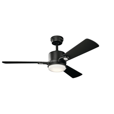 Kichler - 300304SBK - 48``Ceiling Fan - Celino - Satin Black