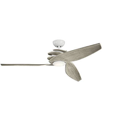 Kichler - 300700MWH - 62``Ceiling Fan - Spyra - Matte White