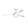 Kichler - 300710MWH - 56``Ceiling Fan - Bisc - Matte White