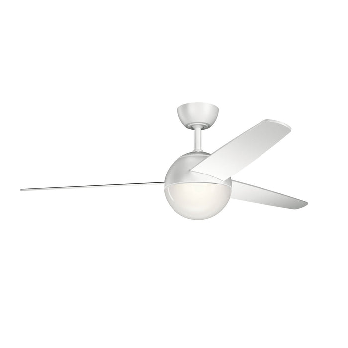 Kichler - 300710MWH - 56``Ceiling Fan - Bisc - Matte White