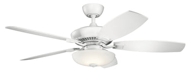 Kichler - 330013MWH - 52``Ceiling Fan - Canfield Pro - Matte White